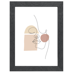 Paloma fotoram 13x18 cm svart