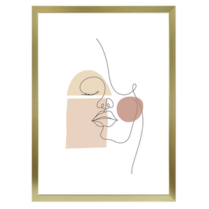 Ibi - Fotoram 13x18 cm i guld