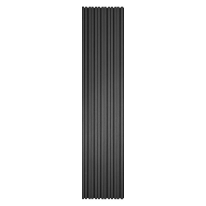 Akustikpanel i svart ekfanér 2400x520x18 mm