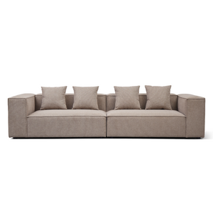 Hailey - Modulsoffa i sand med 2 moduler L: 294 X D: 100 X H: 65 cm