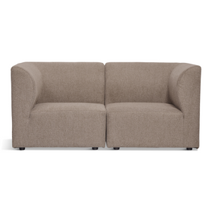 Emilia modulsoffa i sand 2 moduler L: 158 X D: 79 X H: 72 cm