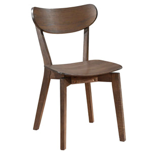 Rory matstol – Trästol i rökt ekfanér