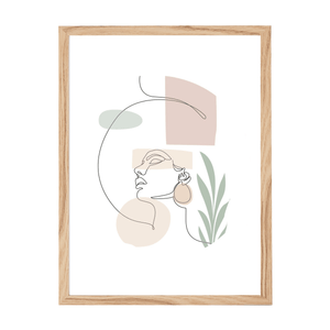 Paloma fotoram 30x40 cm trä