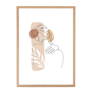 Paloma - Fotoram 50x70 cm i trä