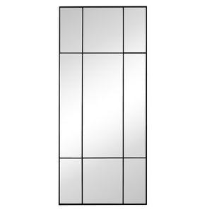 New Yorker - Spegel med svart ram 180 x 80 cm
