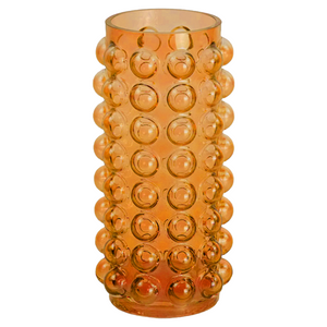 Bea glasvas bärnstensfärgad 23 cm