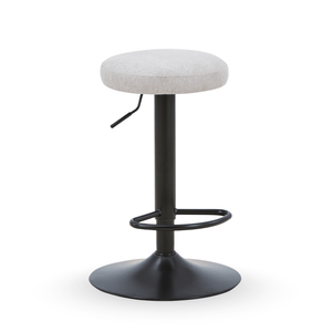 Ditte - barstol med 360 graders med snurrfunktion i beige