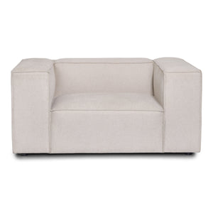 Hailey fåtölj i beige L: 136 × D: 100 × H: 64 cm