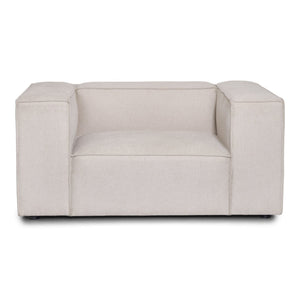 Hailey fåtölj i beige L: 136 × D: 100 × H: 64 cm