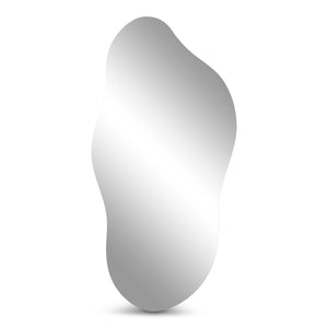 Zoey organisk spegel utan ram i 100x50 cm