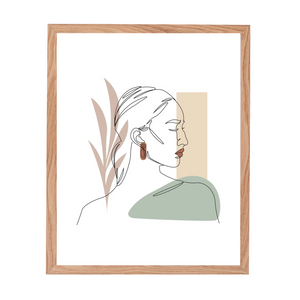 Paloma fotoram 40x50 cm trä