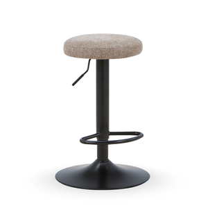 Ditte - barstol med 360 graders med snurrfunktion i sand