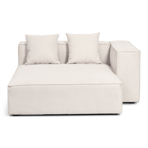 Hailey höger schäslong modul i beige L: 147 X D: 148 X H: 65 cm