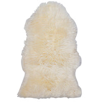 Äkta fårskinn - Vit 95x65 cm