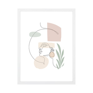 Lea - fotoram 30x40 cm vit