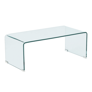 Nicole soffbord i glas 95x45x35 cm