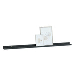 Emmie bildhylla svart 115x7 cm