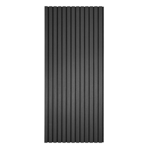 Akustikpanel i svart ekfanér 1200x520x18 mm