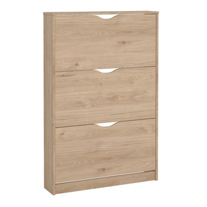 Livo skoskåp med 3 dörrar i eklook