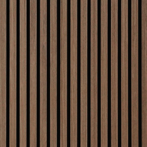 Akustikpanel i rökt ekfanér 2400x520x18 mm