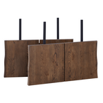 Susan/Molly/Esther - Plankbord tilläggsskivor (2 st) i brun ek, 50 cm