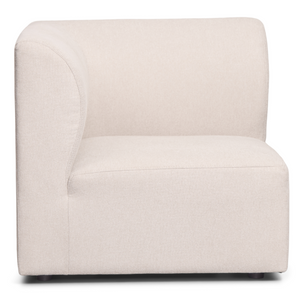 Emilia höger- och vänstervänd modul i beige L: 79 X D: 79 X H: 72 cm