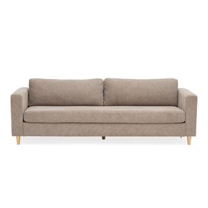 Hildur – 3-sitssoffa i färgen sand L: 226 x D: 85 x H: 78 cm