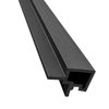 Kinsley – hörnlist för fasadbeklädnad i svart komposit, 2900 x 219 x 29 mm