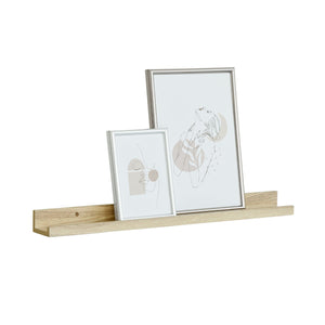 Emmie bildhylla ek 60x7 cm