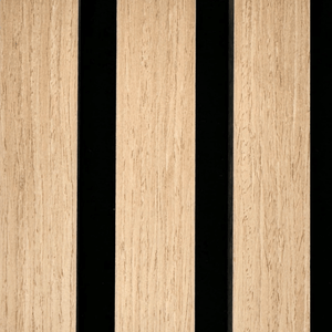 Provbit av premiumakustikpanel i ekfanér, 150 x 120 mm