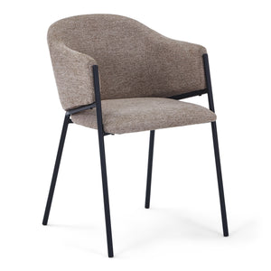 Carolina matstol i sand textil