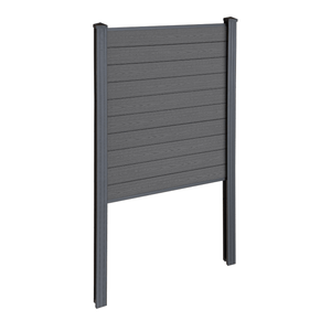 Finley startmodul för kompositstaket - H: 150 x L: 95 cm - Antracitgrå/svart