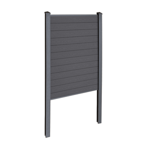 Finley startmodul för kompositstaket - H: 180 x L: 95 cm - Antracitgrå/svart