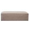 Hailey puff i sand 121 x 74 cm