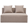 Hailey mittmodul i sand L: 121 x D: 100 x H: 65 cm