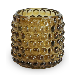 Nelly glasljusstake amber 8,5 cm