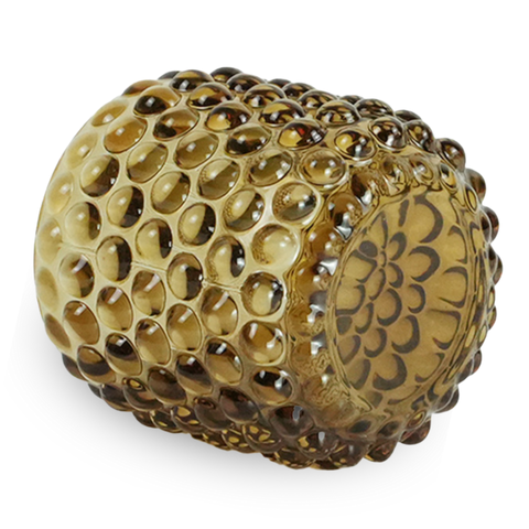 Nelly glasljusstake amber 8,5 cm