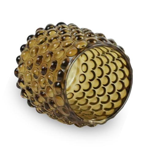Nelly glasljusstake amber 8,5 cm
