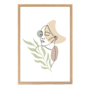 Paloma fotoram 60x90 cm trä