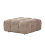 Lilie puff i sandfärg - L: 95 x D: 95 x H: 44 cm