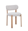 Harriet matstol i beige med eklook