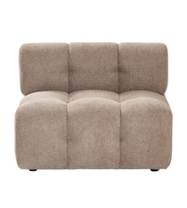 Lilie mittmodul i sand - L: 95 x D: 95 x H: 64 cm