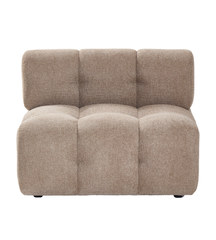 Lilie mittmodul i sandfärg - L: 95 x D: 95 x H: 64 cm