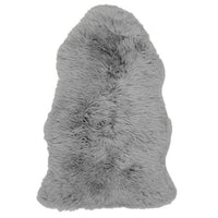 Äkta lammskinn - Grå 95x65 cm
