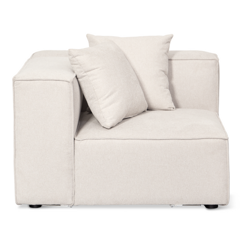 Hailey hörnmodul i beige L: 100 X D: 100 X H: 65 cm