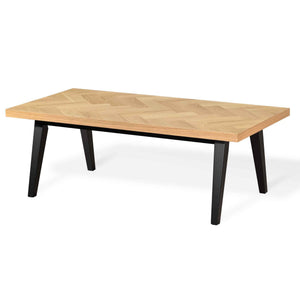 Madelina - Soffbord i fiskbensmönster 120 cm