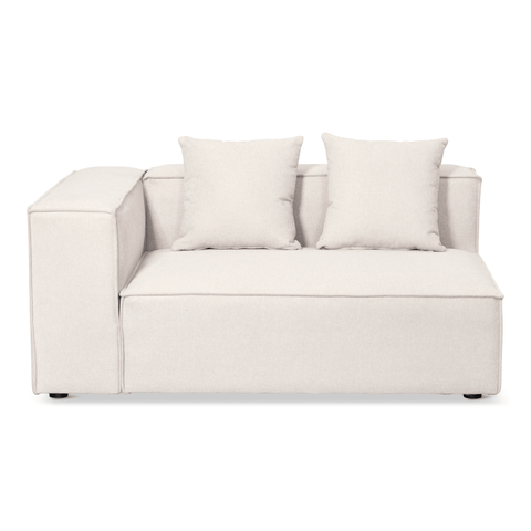 Hailey vänster modul i beige L: 147 X D: 100 X H: 65 cm