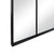New Yorker - Spegel med svart ram 180 x 80 cm