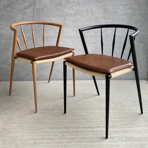 Bella - sittdyna i brunt konstläder