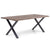 Aura plankbord förlängningsbart matbord 200 cm - Brun ek
